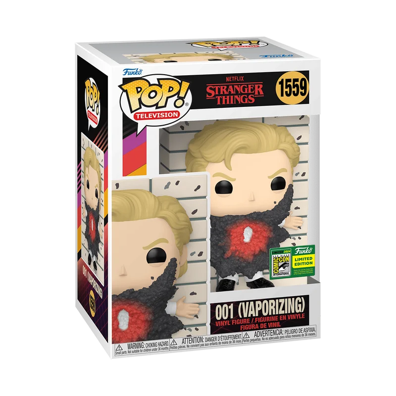 001 (Vaporizing) #1559 Funko Pop from Stranger Things