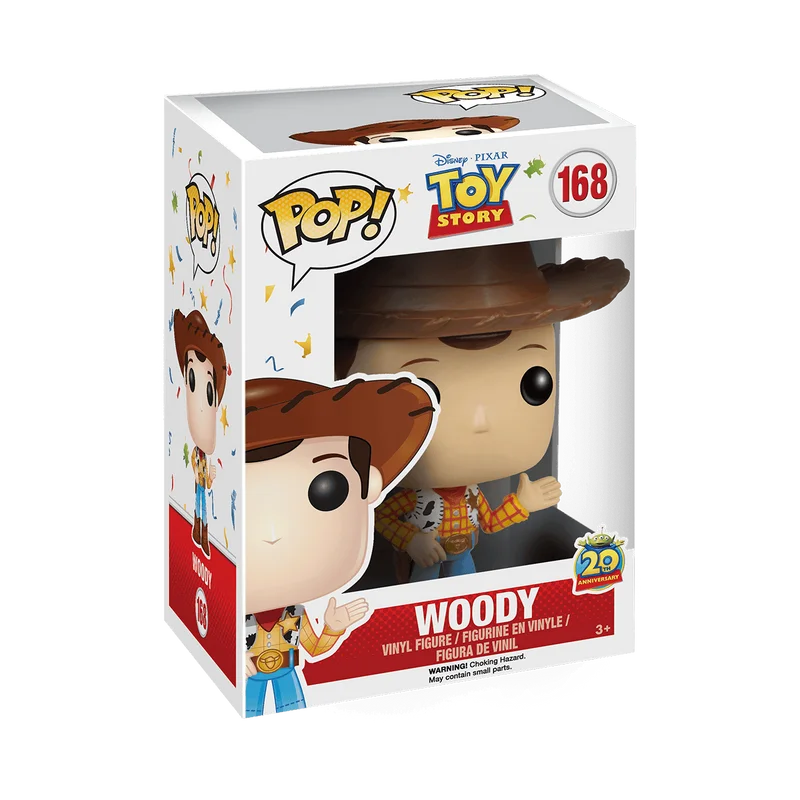 Woody #168 Funko Pop from Toy Story