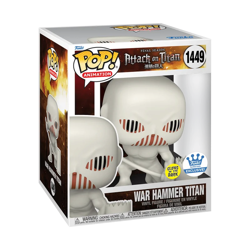 War Hammer Titan #1449 Funko Pop from Attack on Titan