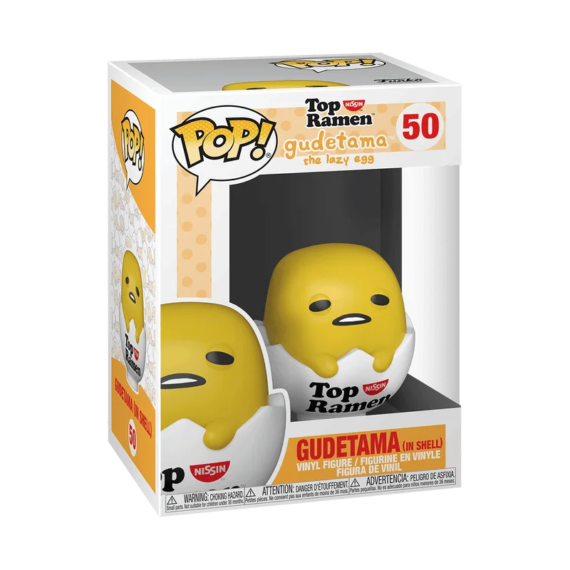 Gudetama (in Shell) #50 Funko Pop from Sanrio