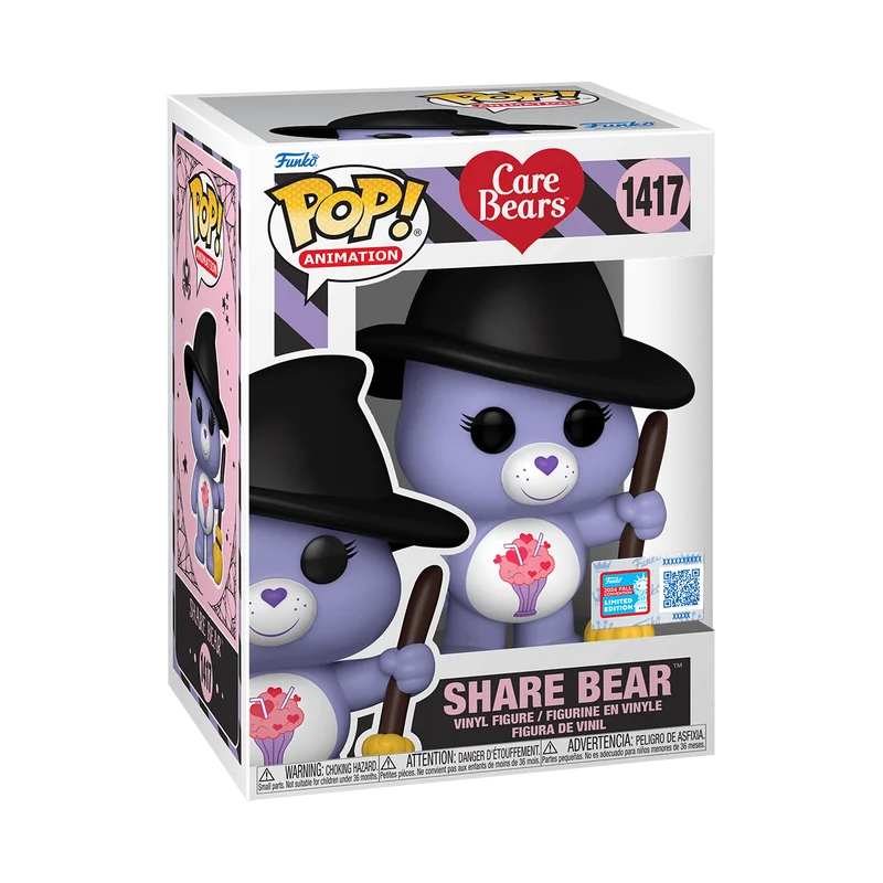 Share Bear #1417 Funko Pop from Care Bears