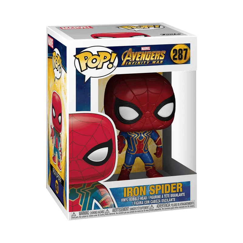 Iron Spider #287 Funko Pop from Avengers Infinity War