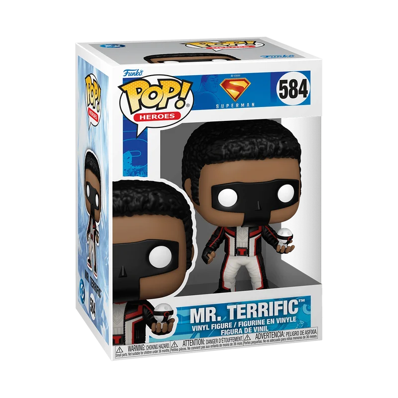 Mr. Terrific #584 Funko Pop from Superman
