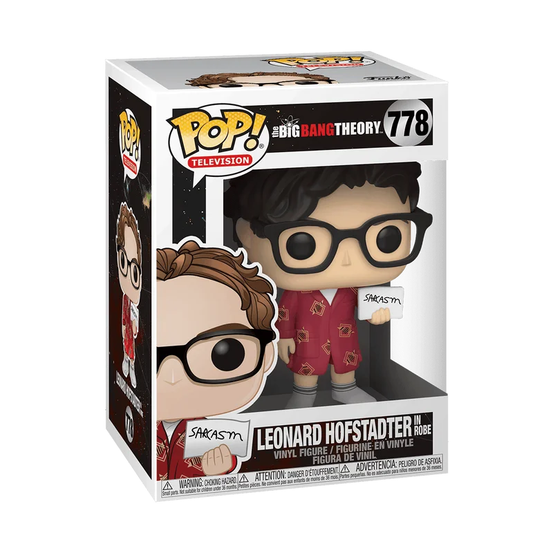 Leonard Hofstadter In Robe #778 Funko Pop from Big Bang Theory