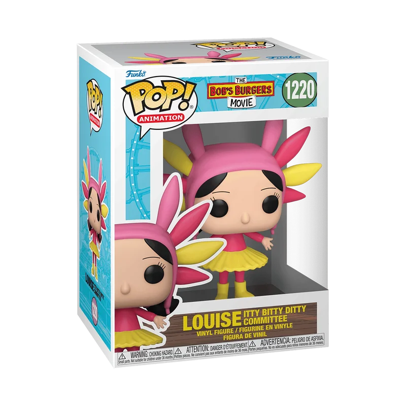 Louise Itty Bitty Ditty Committee #1220 Funko Pop from Bob's Burgers