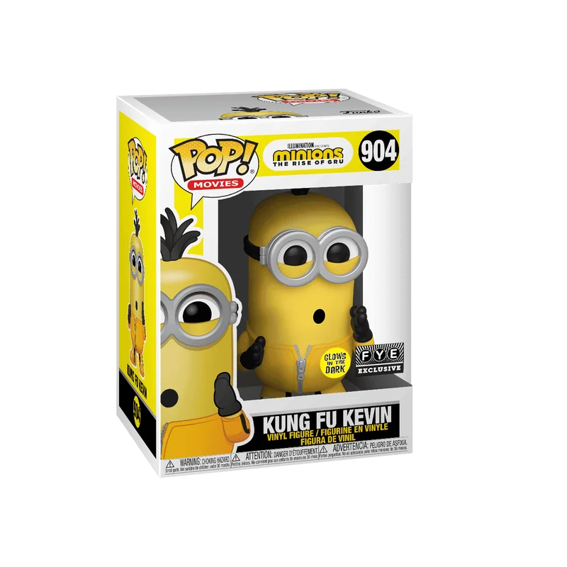 Kung Fu Kevin #904 Funko Pop from Minions The Rise of Gru