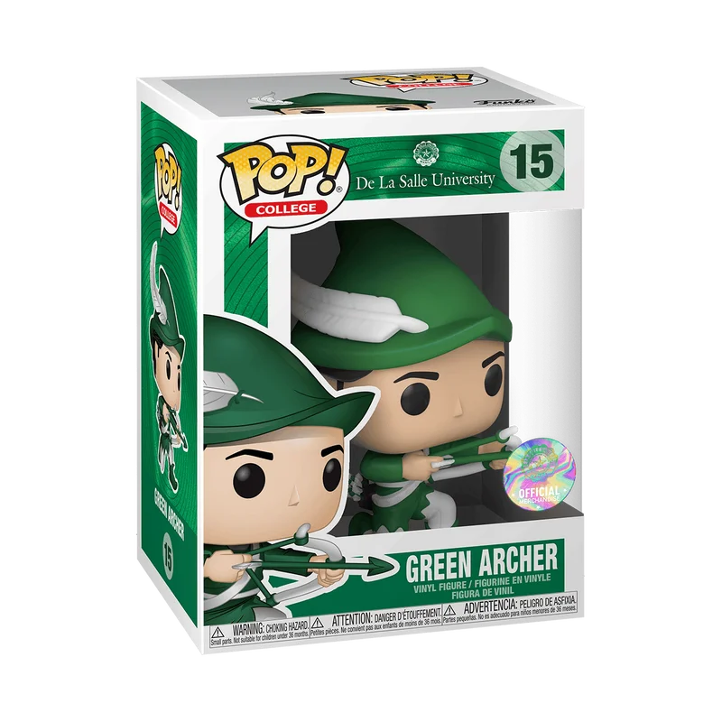 Green Archer #15 Funko Pop from College Mascots