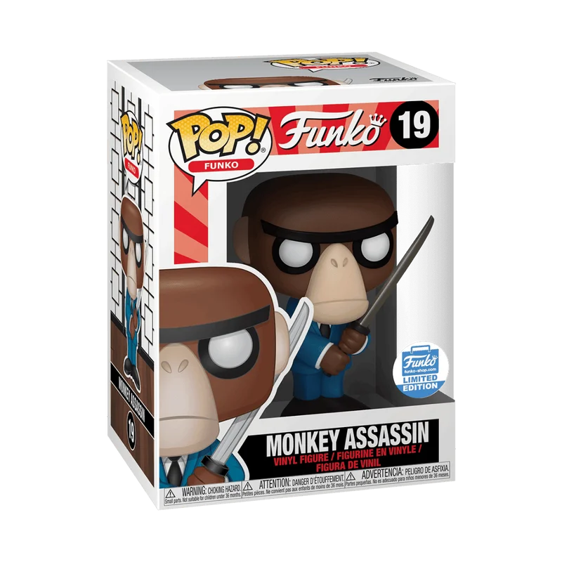 Monkey Assassin #19 Funko Pop from Fantastik Plastik