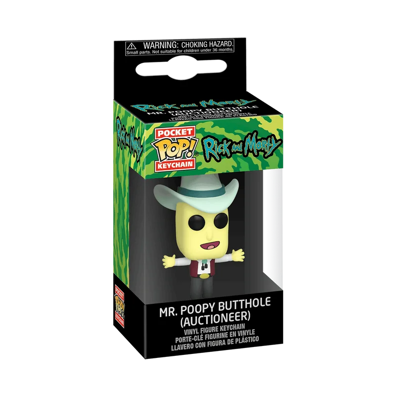 Mr. Poopy Butthole (Auctioneer) Funko Pop from Rick and Morty
