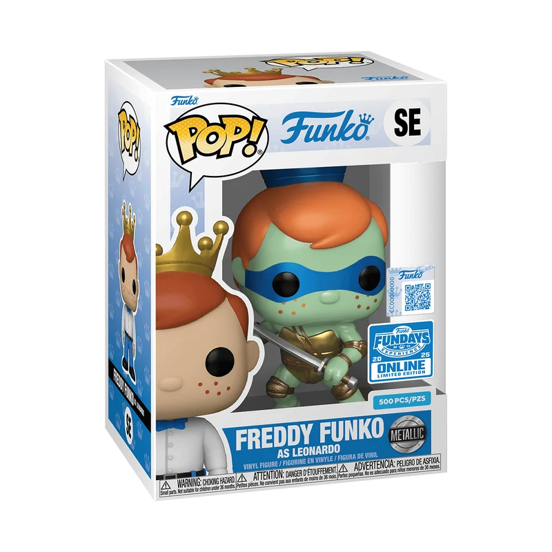 Freddy Funko as Leonardo #SE Funko Pop from Funko