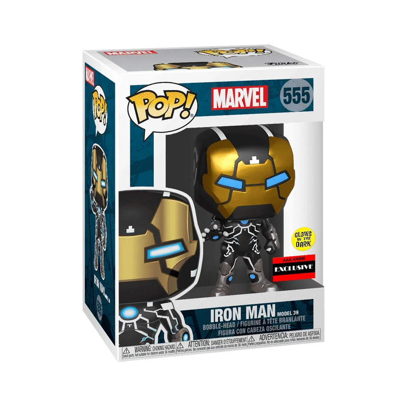 Iron Man Model 39 #555 Funko Pop from Marvel