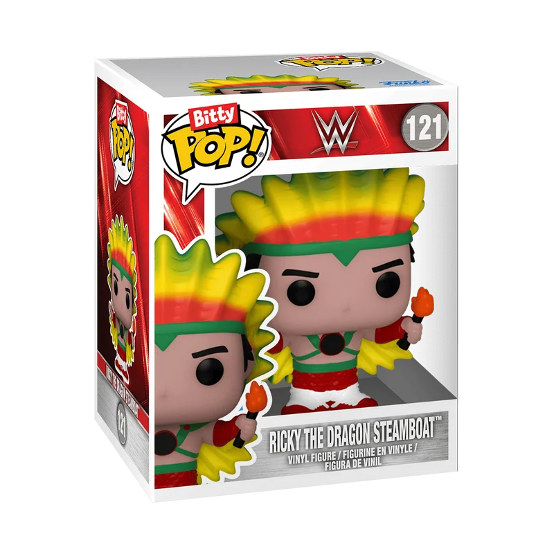 Ricky The Dragon Steamboat #121 Funko Pop from WWE