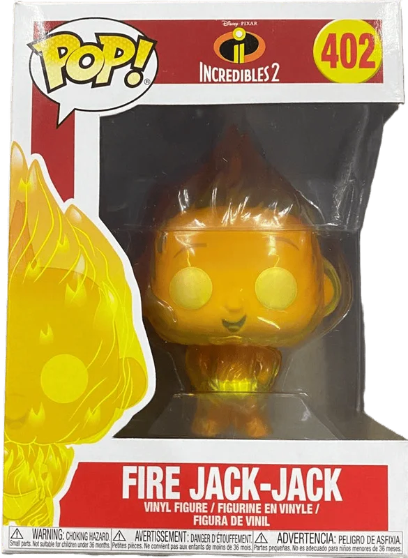 Fire Jack-Jack #402 Funko Pop from Incredibles 2