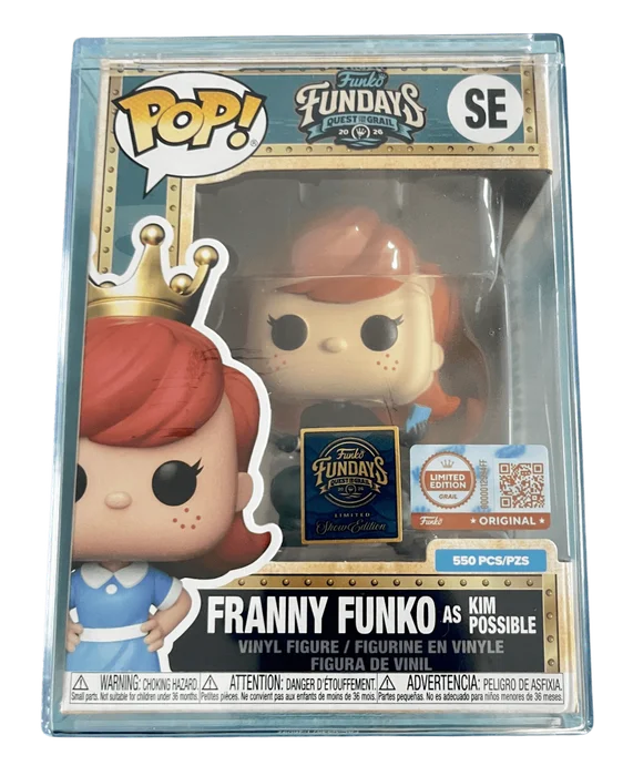 Franny Funko as Kim Possible #SE Funko Pop from Funko Fundays