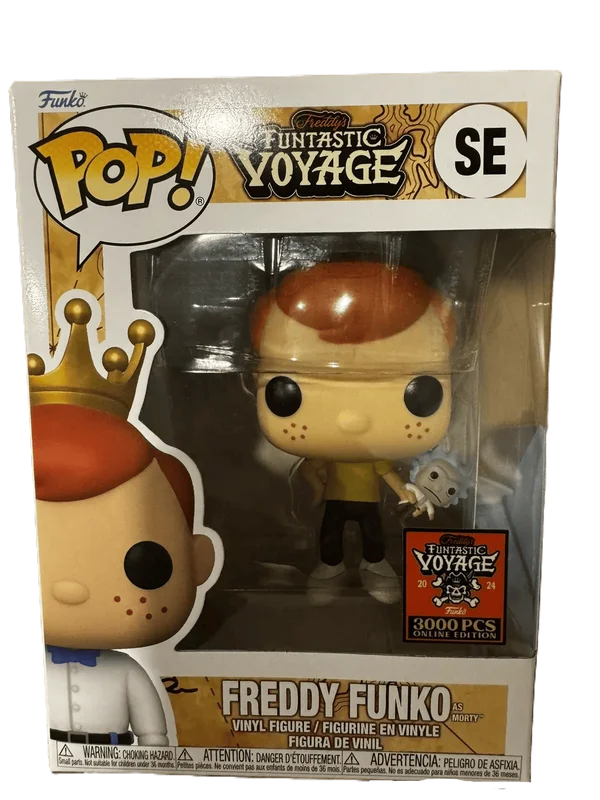 Freddy Funko as Morty #SE Funko Pop from Freddy`s Funtastic Voyage