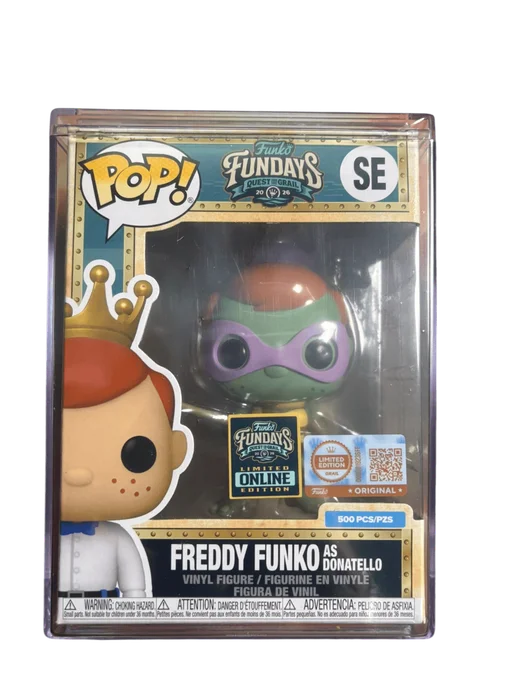 Freddy Funko as Donatello #SE Funko Pop from Funko Fundays