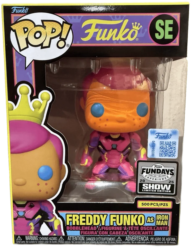 Freddy Funko as Iron Man #SE Funko Pop from Funko