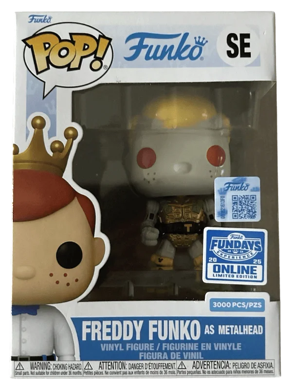 Freddy Funko as Metalhead #SE Funko Pop from Funko