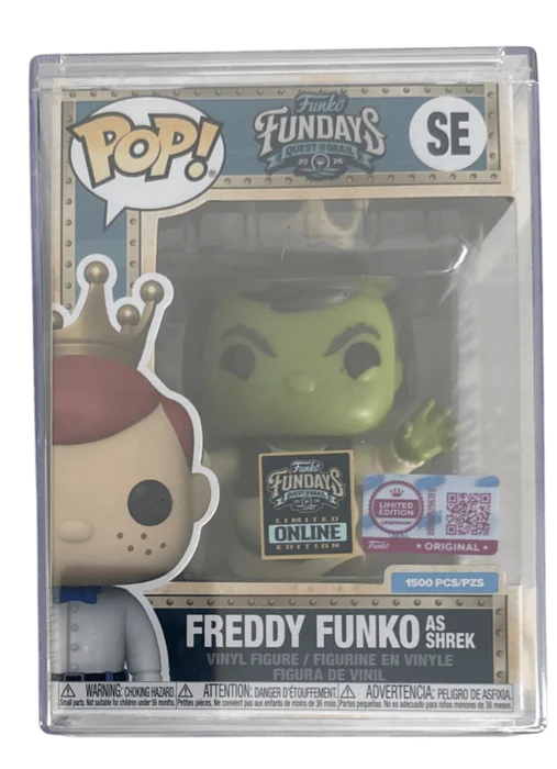 Freddy Funko as Shrek #SE Funko Pop from Funko Fundays