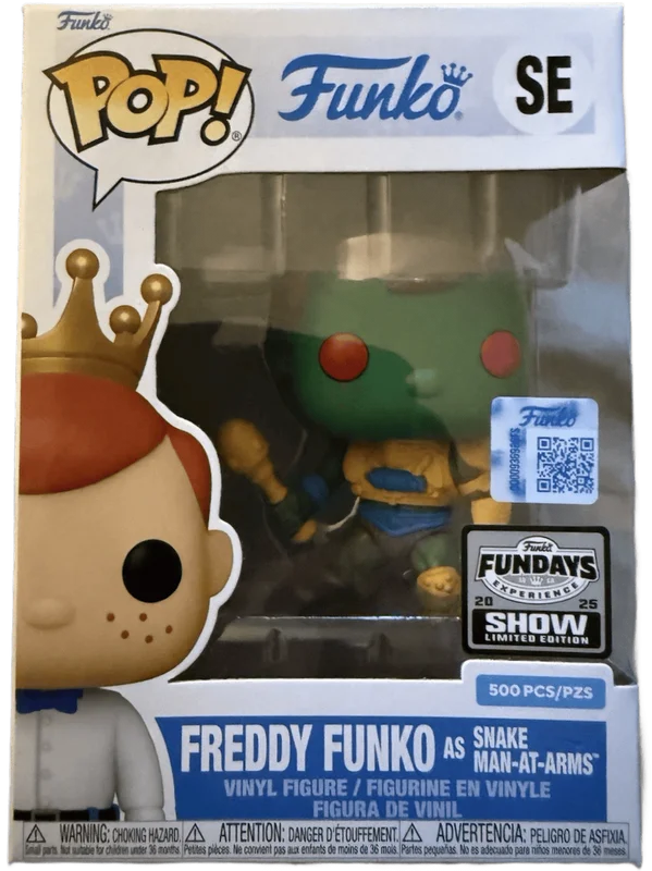 Freddy Funko as Snake Man-at-Arms #SE Funko Pop from Funko
