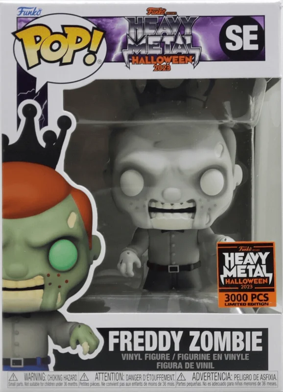 Freddy Zombie #SE Funko Pop from Heavy Metal Halloween 2023