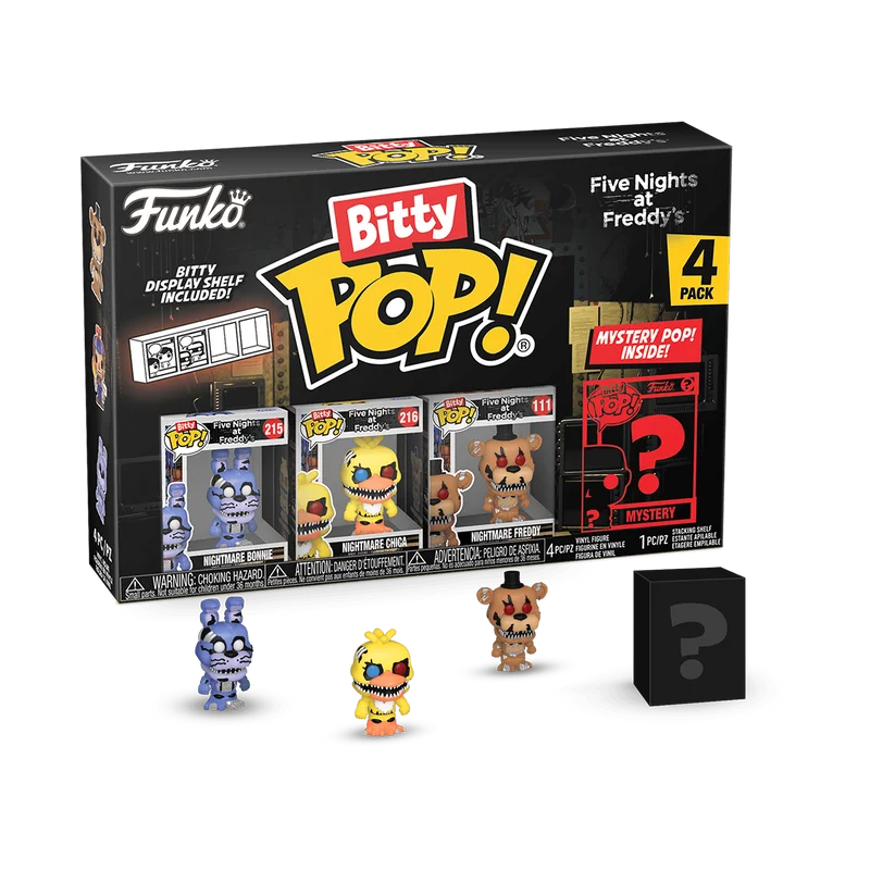 Five Nights at Freddy's #4 PACK Funko Pop from Five Nights at Freddy's