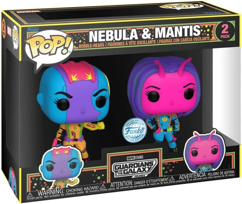 Gamora & Nebula #2 PACK Funko Pop from Guardians of the Galaxy Vol 2
