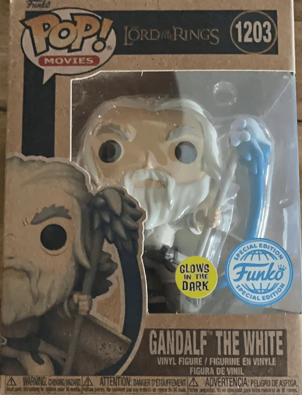 Gandalf The White #1203 Funko Pop from The Lord of the Rings
