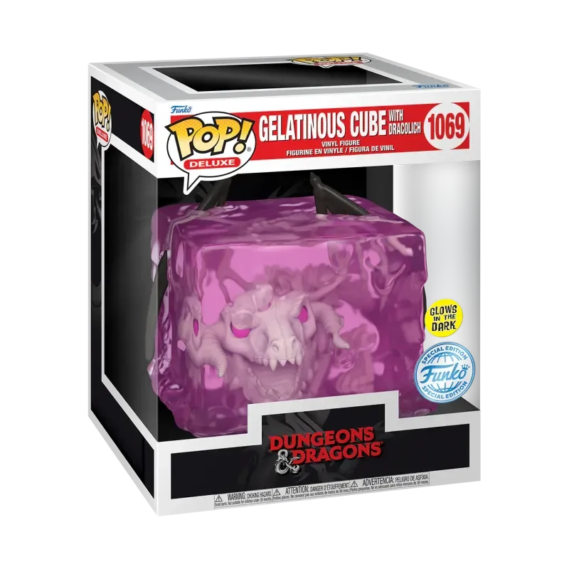 Gelatinous Cube with Dracolich #1069 Funko Pop from Dungeons & Dragons