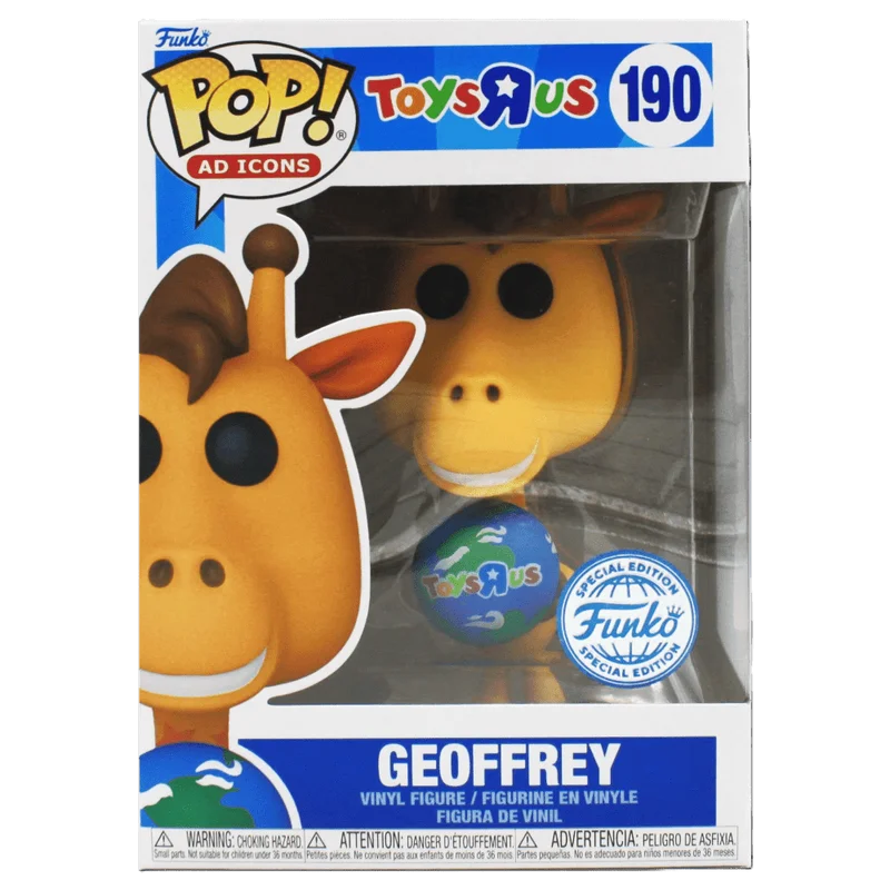 Geoffrey #190 Funko Pop from Toys r Us