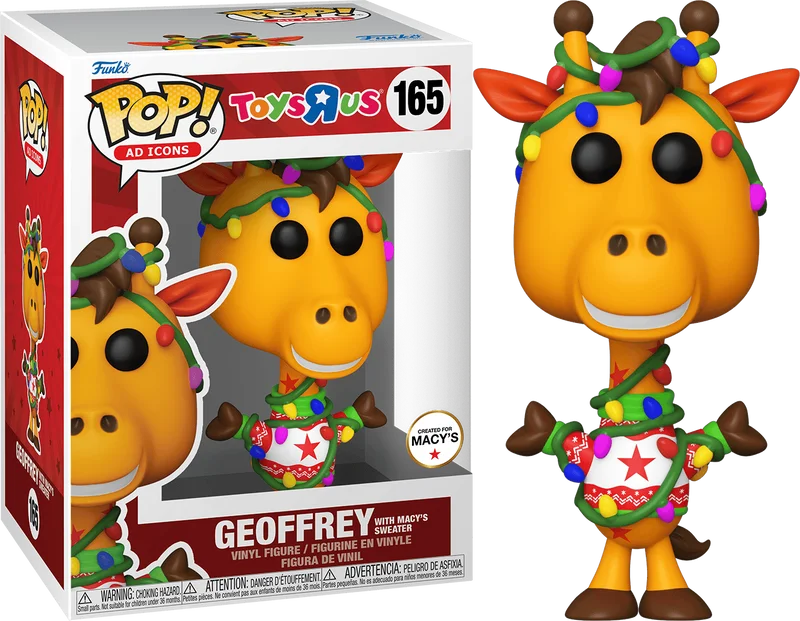 Geoffrey with Macy`s Sweater #165 Funko Pop from Toys R Us