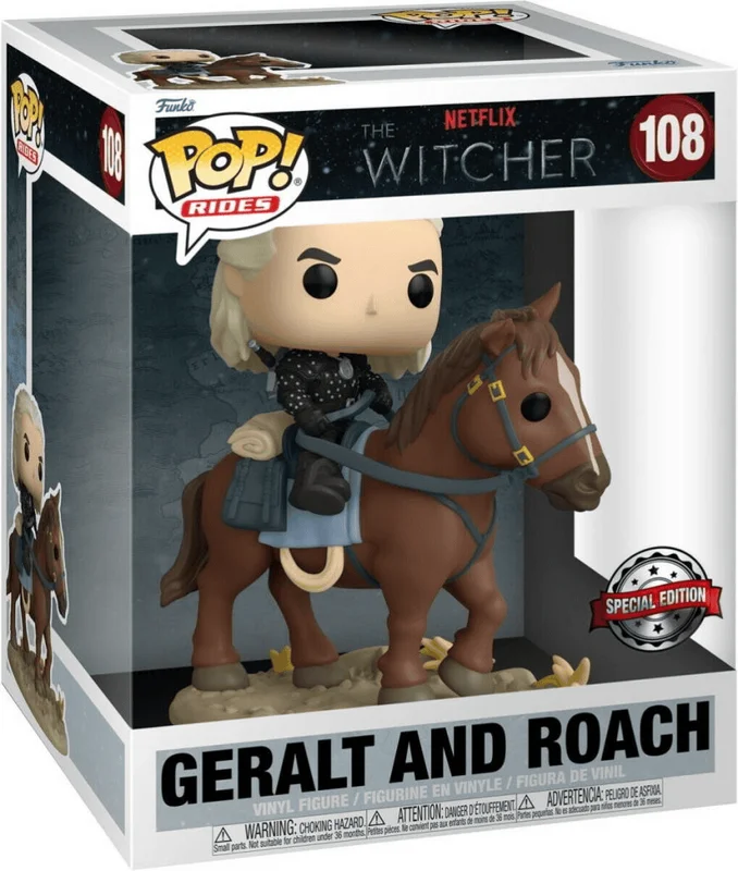 Geralt and Roach #108 Funko Pop from The Witcher