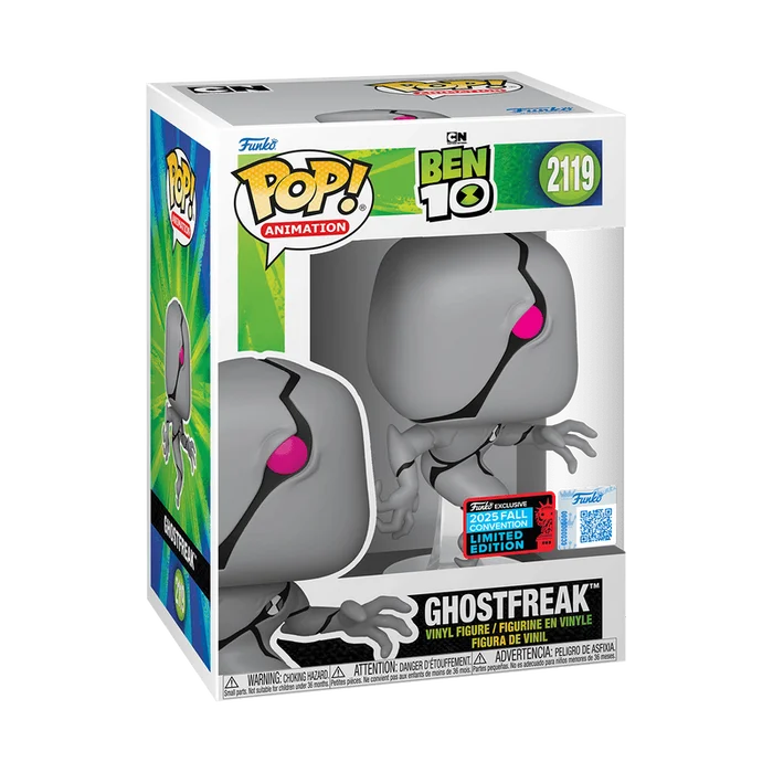 Ghostfreak #2119 Funko Pop from Ben 10