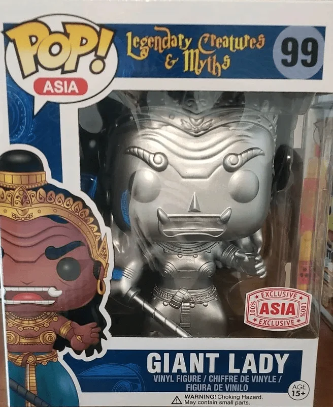 Giant lady #99 Funko Pop from Legendary Creatures and Myths