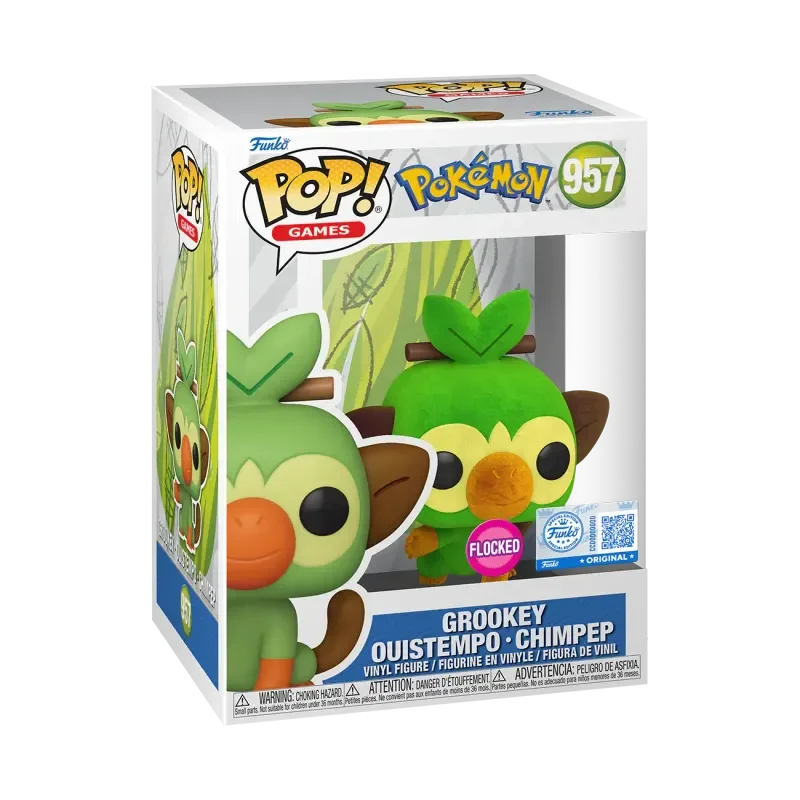 Grookey Ouistempo Chimpep #957 Funko Pop from Pokemon