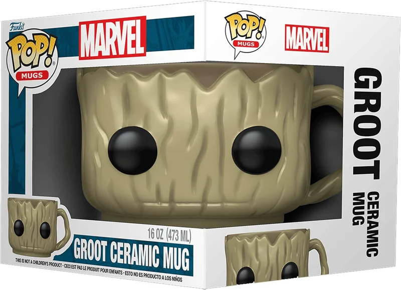 Groot Funko Pop from Marvel