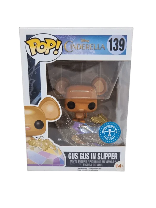 Gus Gus in Slipper #139 Funko Pop from Cinderella