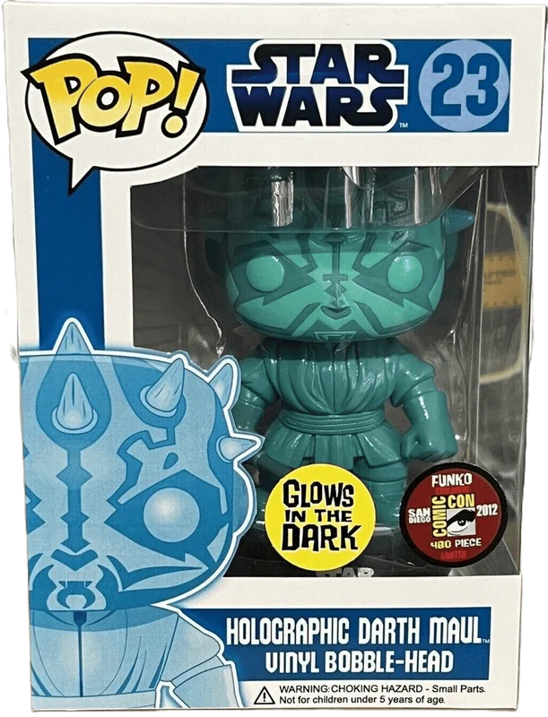 Holographic Darth Maul #23 Funko Pop from Star Wars