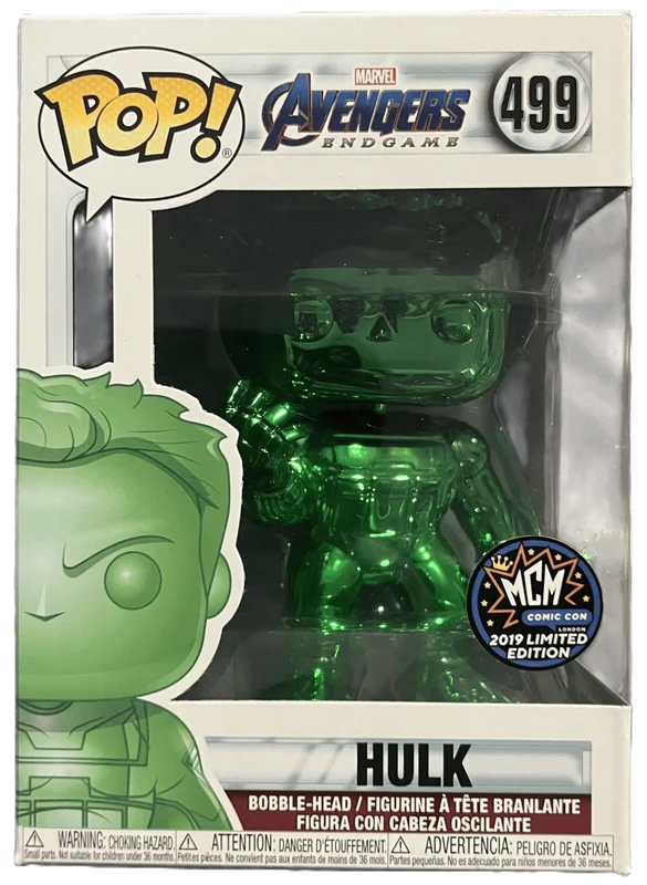 Hulk #499 Funko Pop from Avengers Endgame