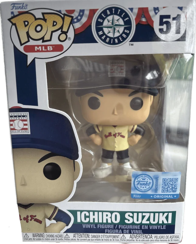 Ichiro Suzuki #51 Funko Pop from Seattle Mariners