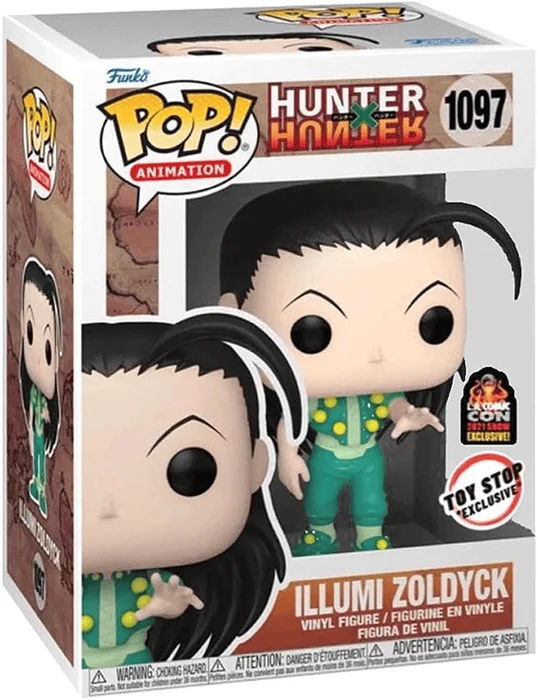 Illumi Zoldyck #1097 Funko Pop from Hunter x Hunter