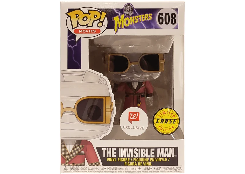 The Invisible Man #608 Funko Pop from Universal Monsters