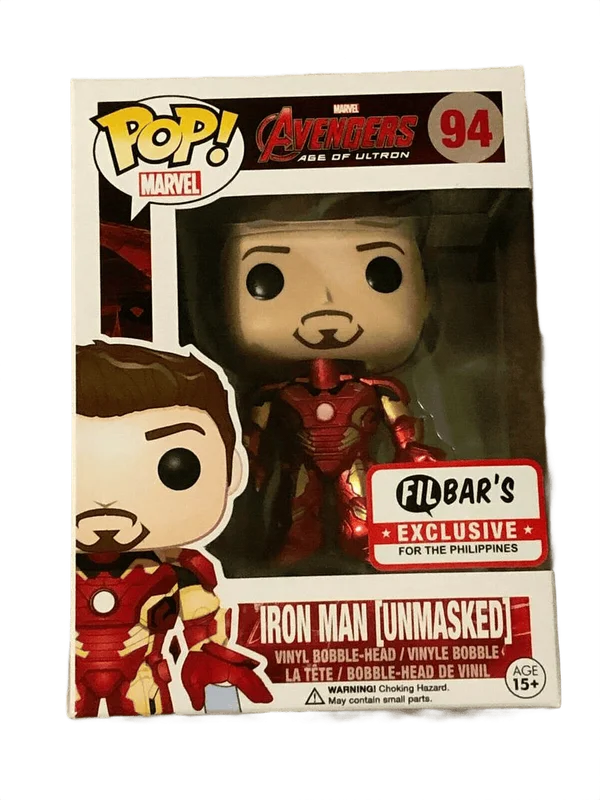 Iron Man (Unmasked) #94 Funko Pop from Marvel