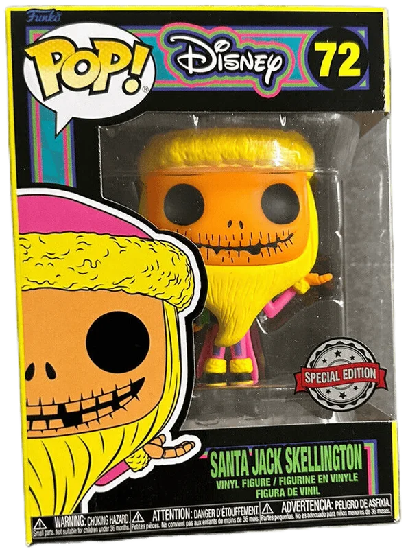 Santa Jack Skellington #72 Funko Pop from Disney
