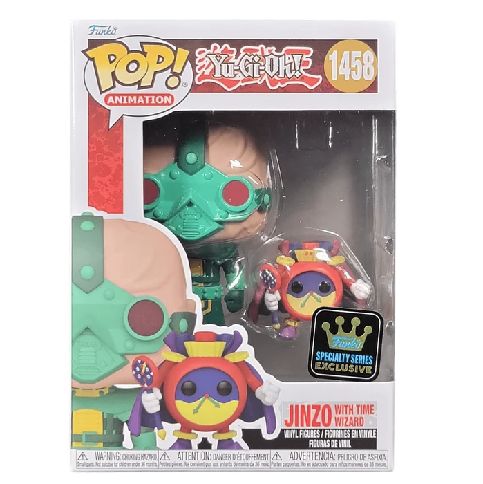 Jinzo with Time Wizard #1458 Funko Pop from Yu-Gi-Oh!