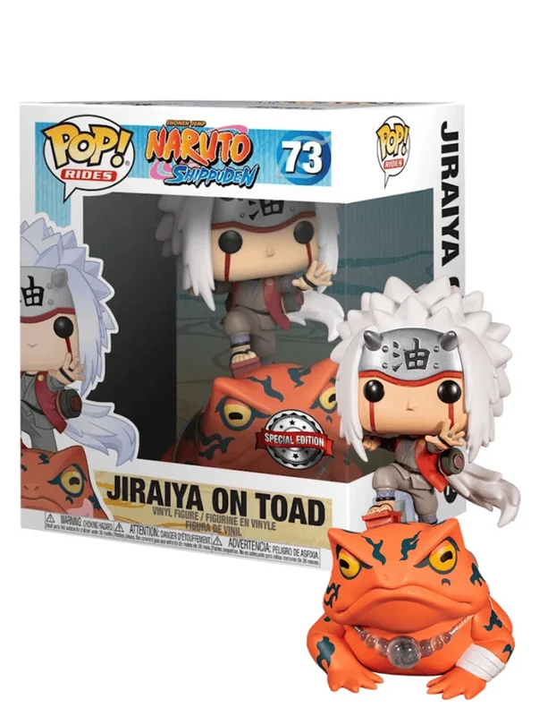 Jiraiya on Toad #73 Funko Pop from Naruto Shippuden