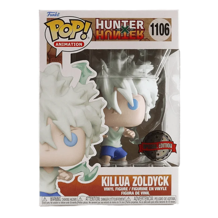 Killua Zoldyck #1106 Funko Pop from Hunter x Hunter