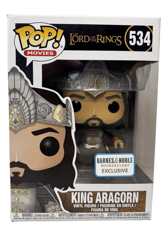 King Aragorn #534 Funko Pop from The Lord of the Rings