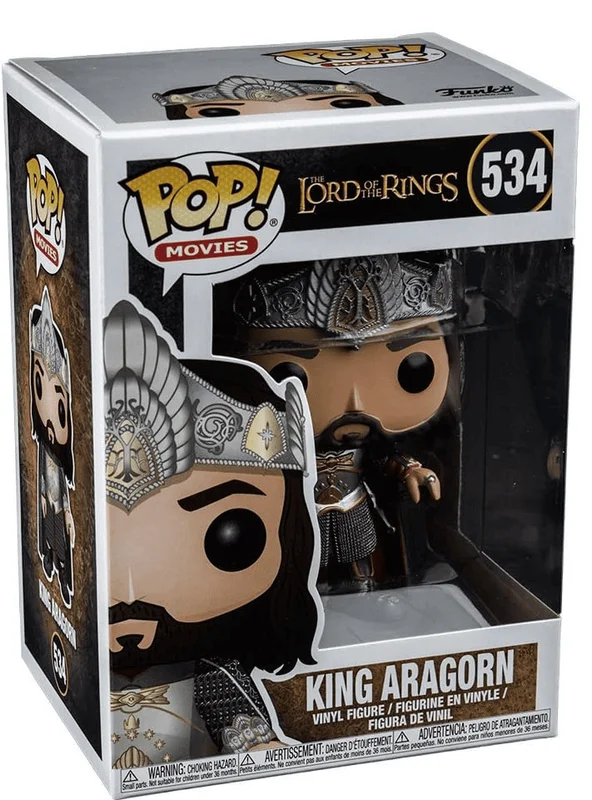 King Aragorn #534 Funko Pop from The Lord of the Rings