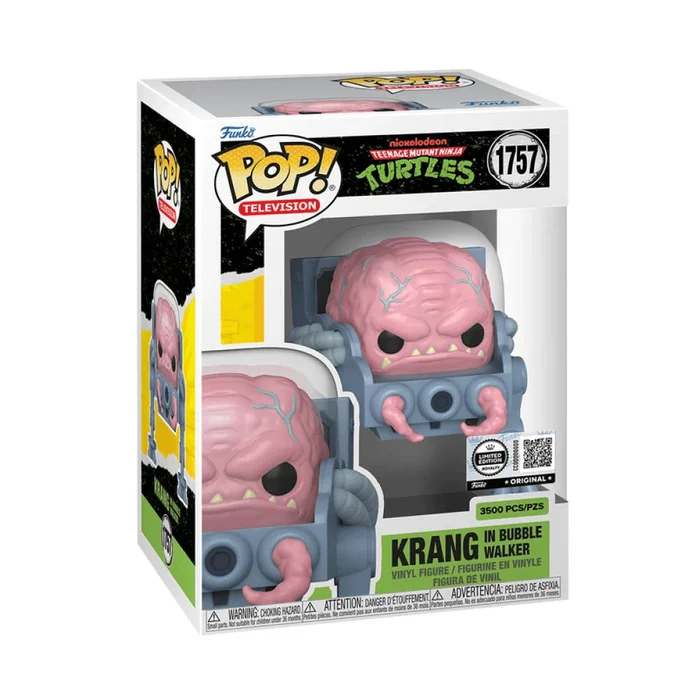 Krang in Bubble Walker #1757 Funko Pop from Teenage Mutant Ninja Turtles